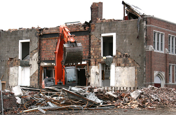 First Baptist Church Demolition