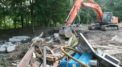 Rivercrest Demolition Photo